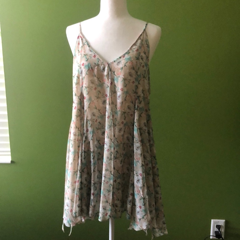 Floral summer tunic